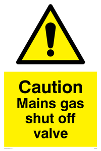 WM5500: Mains gas shut off valve