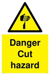 WM5525: Danger Cut hazard