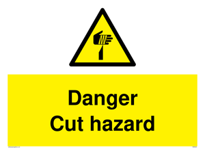 WM5525: Danger Cut hazard