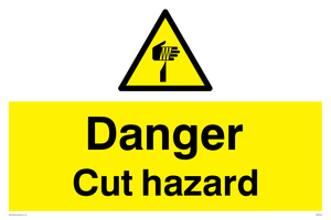 WM5525: Danger Cut hazard