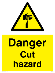 WM5525: Danger Cut hazard
