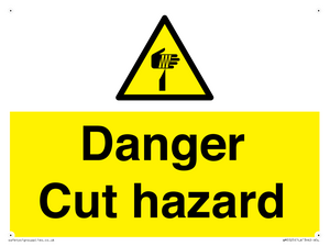 WM5525: Danger Cut hazard