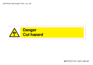 WM5525: Danger Cut hazard