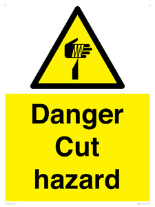 WM5525: Danger Cut hazard