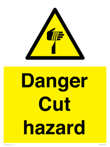 WM5525: Danger Cut hazard