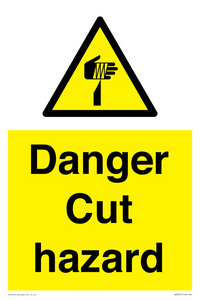 WM5525: Danger Cut hazard