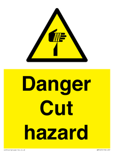 WM5525: Danger Cut hazard