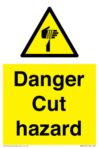 WM5525: Danger Cut hazard