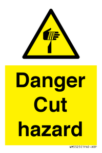 WM5525: Danger Cut hazard