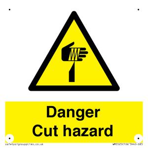 WM5525: Danger Cut hazard