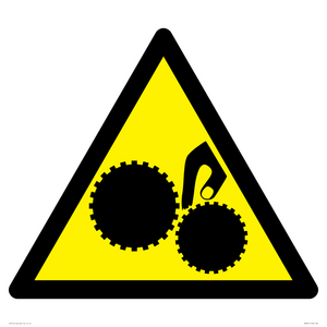 WM5541: Warning Trapped hand Symbol