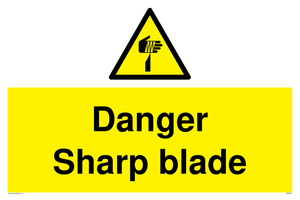 WM5572: Danger Sharp blade
