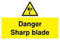 WM5572: Danger Sharp blade