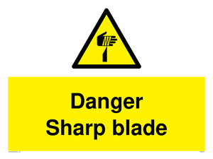WM5572: Danger Sharp blade