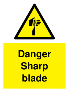 WM5572: Danger Sharp blade