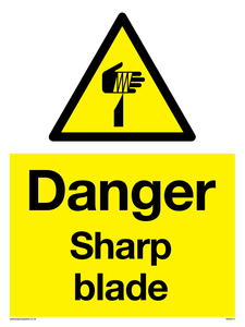 WM5572: Danger Sharp blade