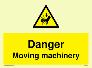 WM5669: Danger moving machinery