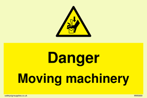 WM5669: Danger moving machinery