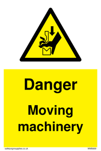 WM5669: Danger moving machinery