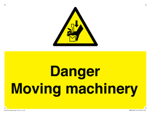 WM5669: Danger moving machinery