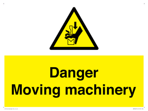 WM5669: Danger moving machinery