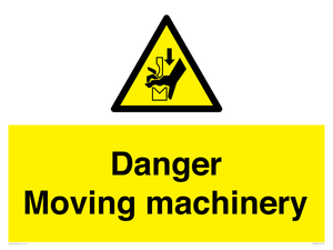 WM5669: Danger moving machinery