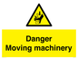 WM5669: Danger moving machinery