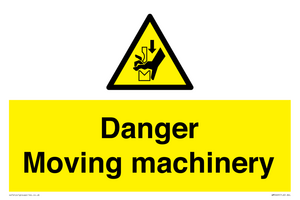 WM5669: Danger moving machinery