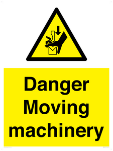 WM5669: Danger moving machinery
