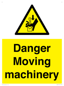 WM5669: Danger moving machinery
