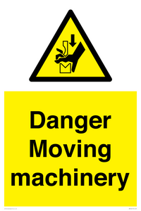 WM5669: Danger moving machinery