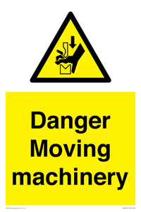 WM5669: Danger moving machinery
