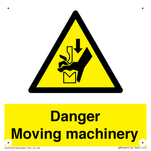 WM5669: Danger moving machinery