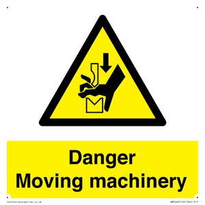 WM5669: Danger moving machinery