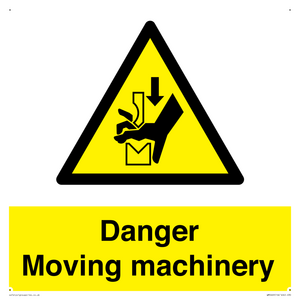 WM5669: Danger moving machinery