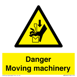 WM5669: Danger moving machinery