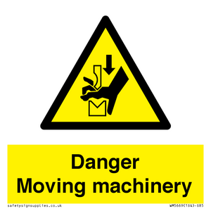 WM5669: Danger moving machinery