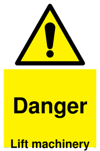 WM5672: Danger Lift machinery