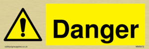 WM5672: Danger Lift machinery