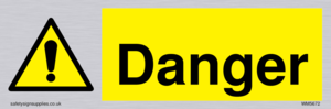 WM5672: Danger Lift machinery