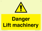 WM5672: Danger Lift machinery