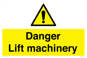 WM5672: Danger Lift machinery
