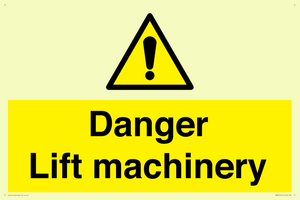 WM5672: Danger Lift machinery