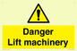 WM5672: Danger Lift machinery