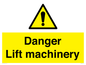 WM5672: Danger Lift machinery