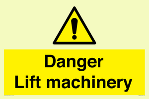 WM5672: Danger Lift machinery
