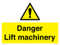 WM5672: Danger Lift machinery