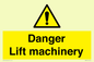 WM5672: Danger Lift machinery