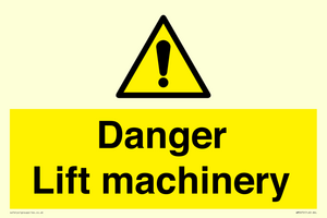 WM5672: Danger Lift machinery