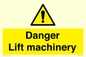 WM5672: Danger Lift machinery